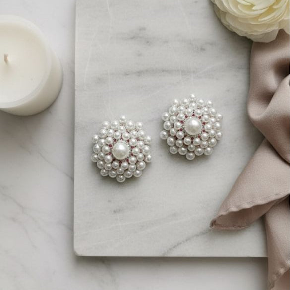 Pearl Cluster Studs