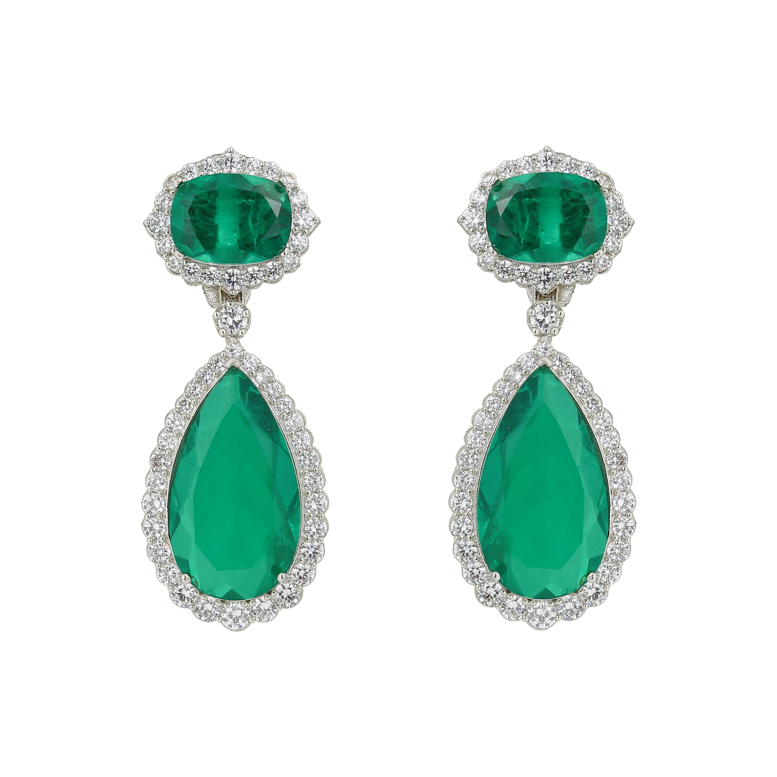 Teardrop Statement Earrings