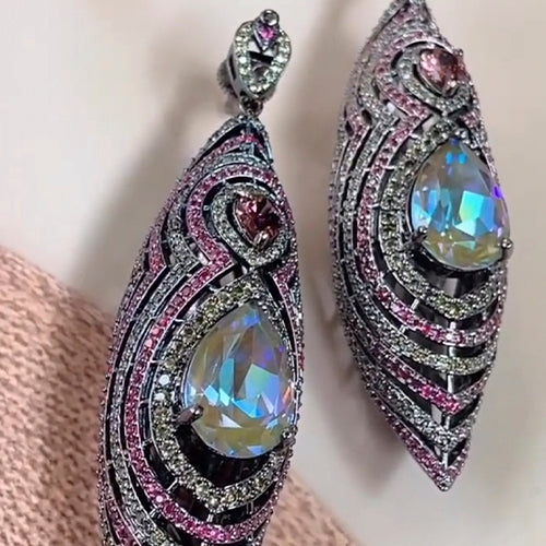 Cocktail Swarovski Earring