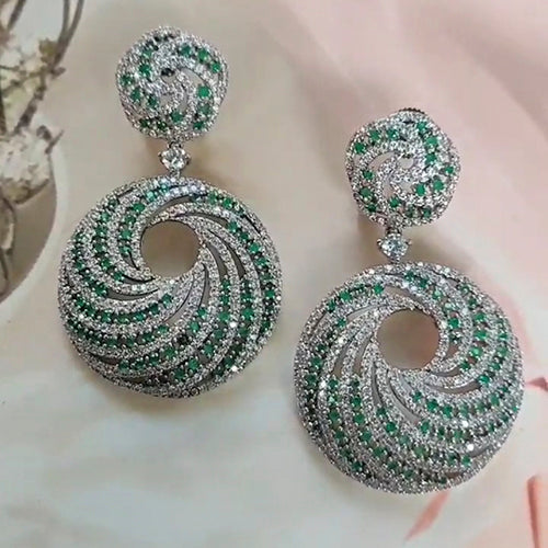 Modern Circular Earring