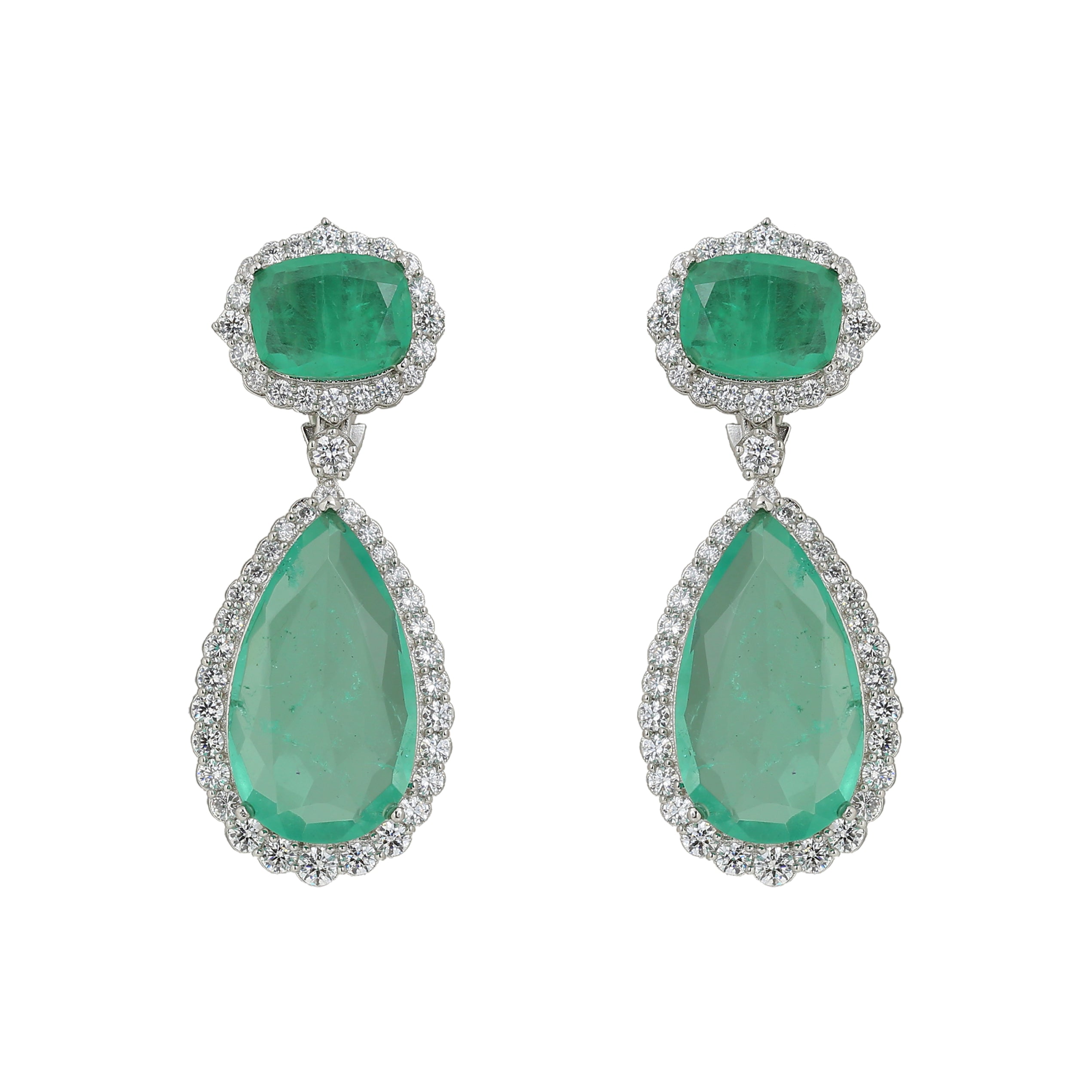 Teardrop Statement Earrings