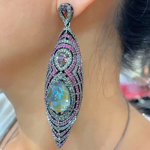 Cocktail Swarovski Earring