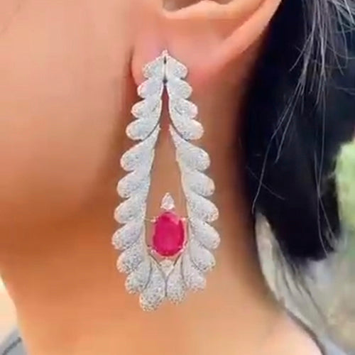 Modern Cocktail Earring