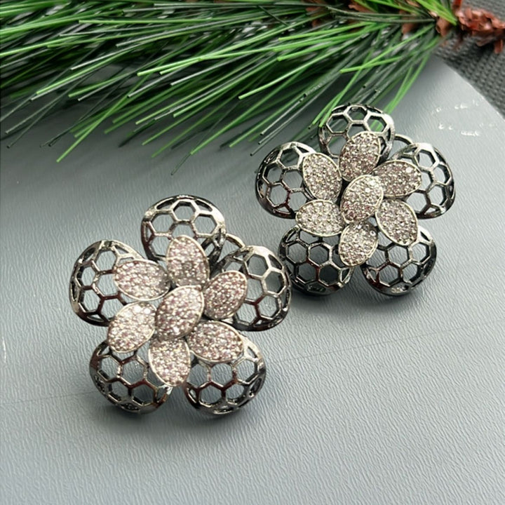 Crystal Bloom Studs