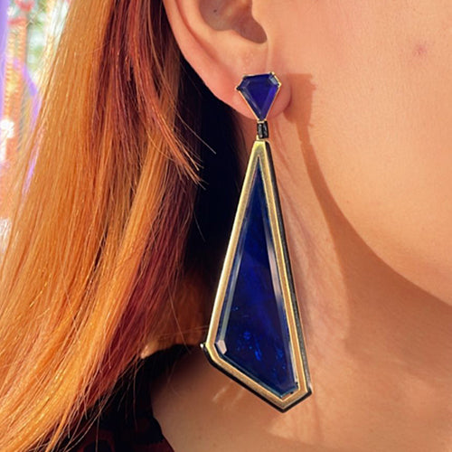 Modern Boho Semiprecious Earring