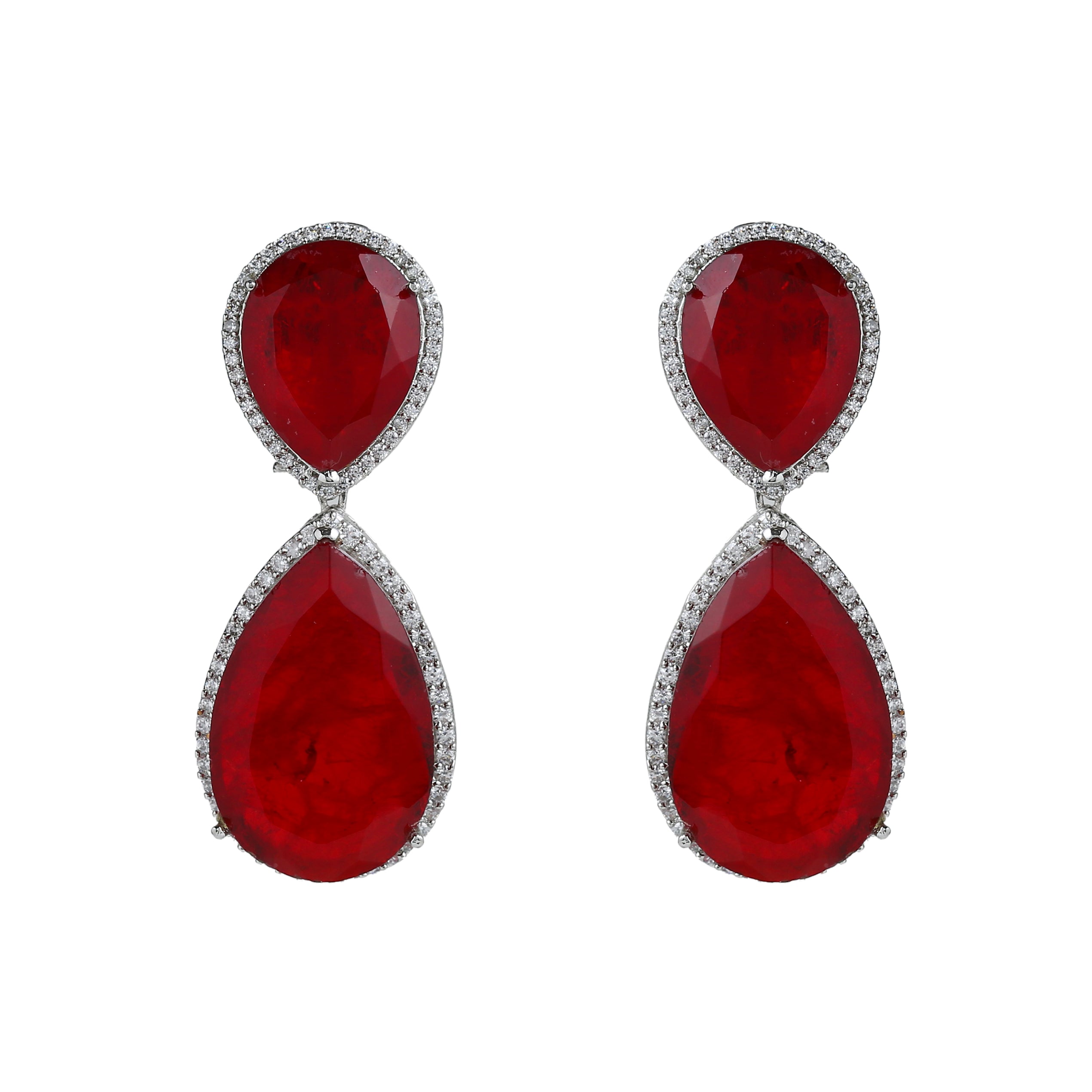 Emerald Drop Earrings