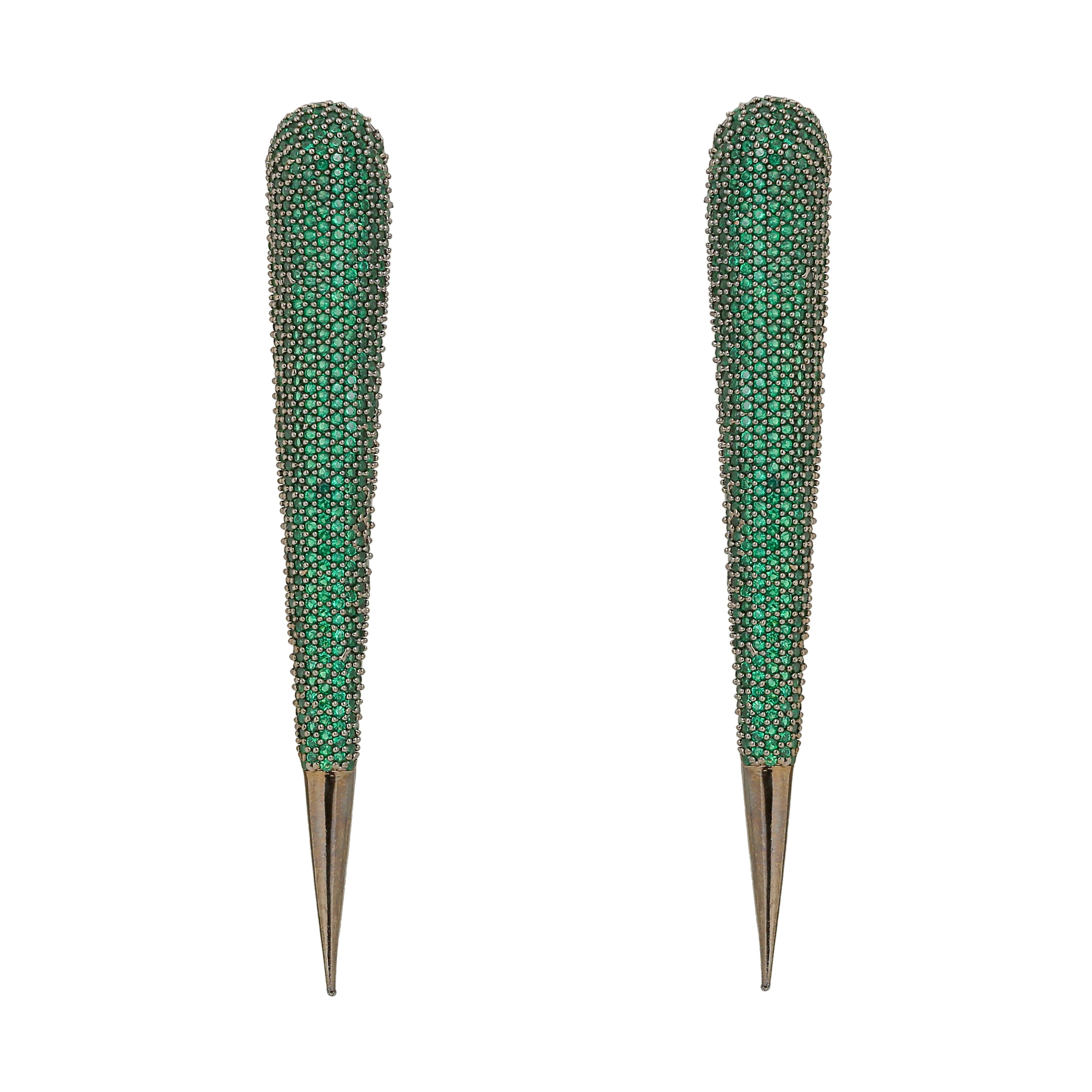 Nano Setting Modern Design Earring