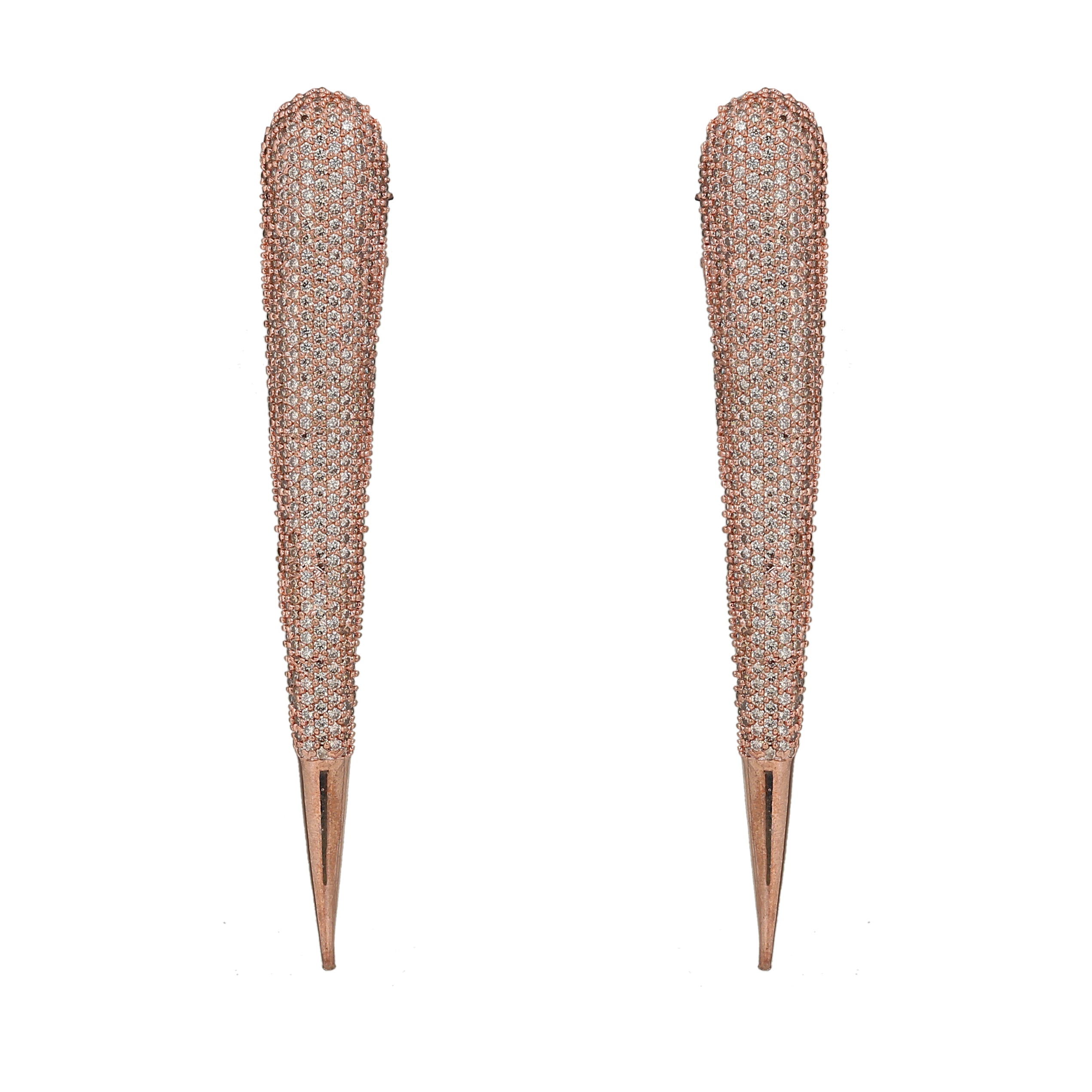 Nano Setting Modern Design Earring