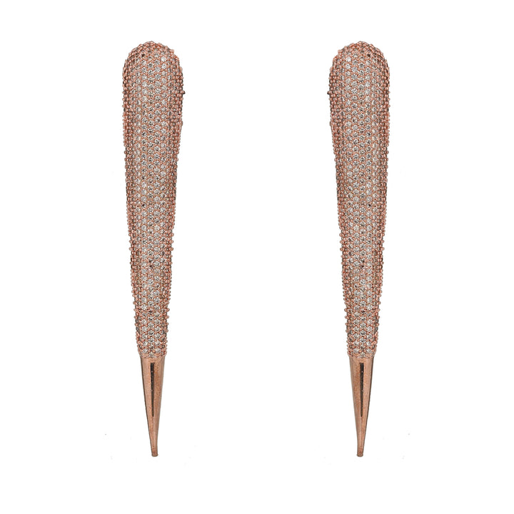Nano Setting Modern Design Earring