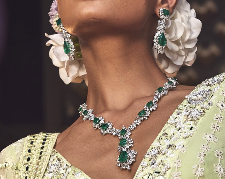 Emerald Bloom Y-Set