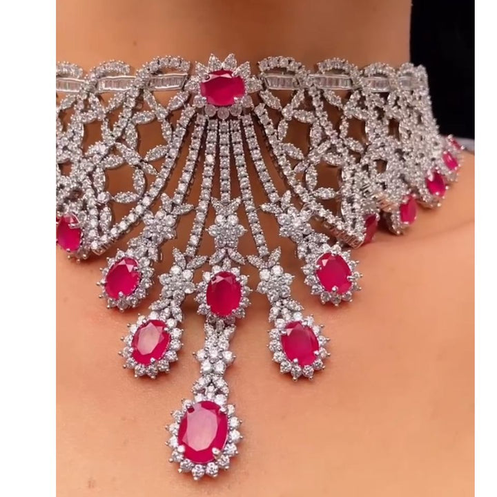 Crimson Radiance choker