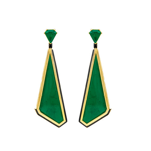 Modern Boho Semiprecious Earring