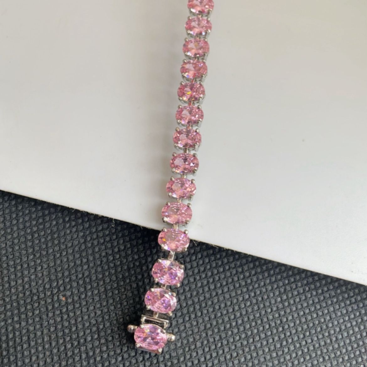 Oval shaped bracelet