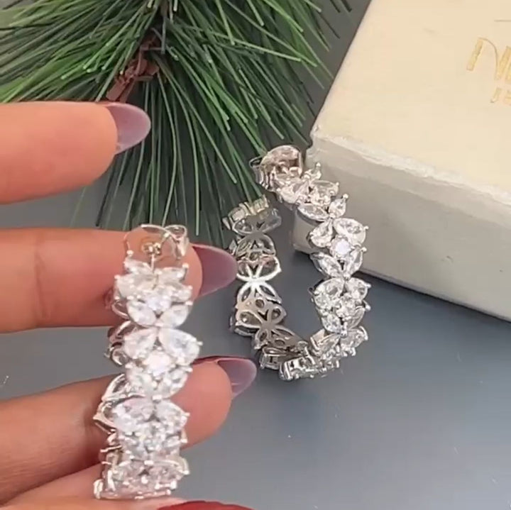 Flower hoops
