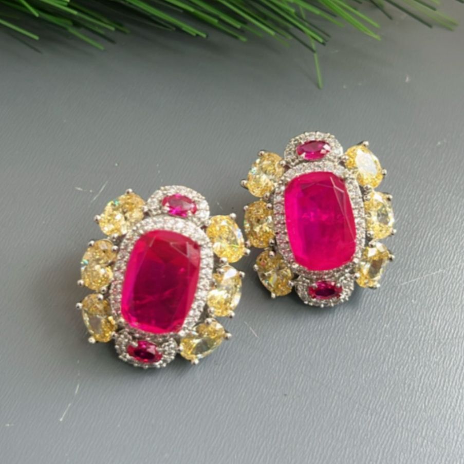 Royal Emerald Radiance Earrings