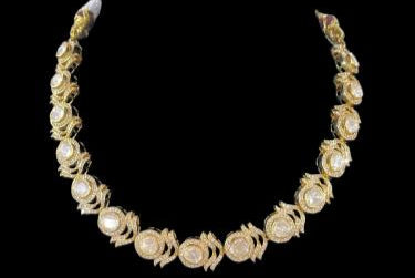 Gold Polki Necklace.