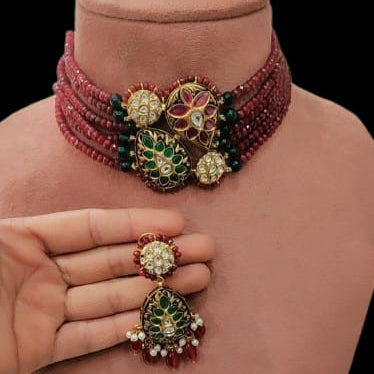 Royal Kundan Bead Bracelet