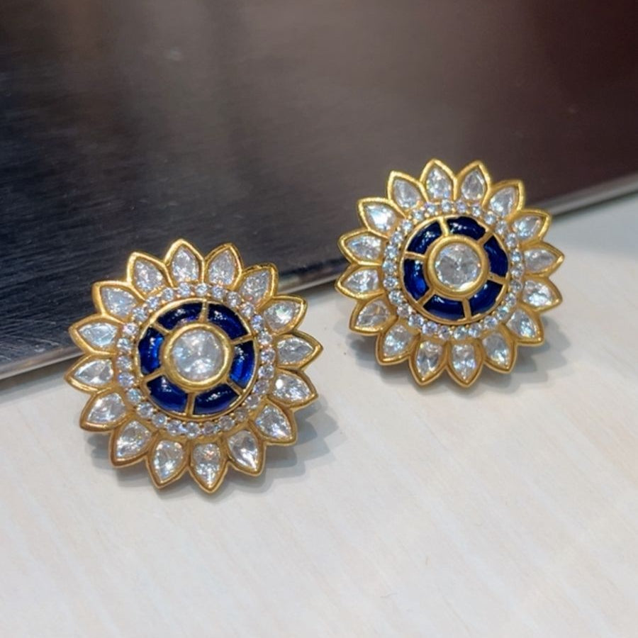 The Azure Bloom Studs