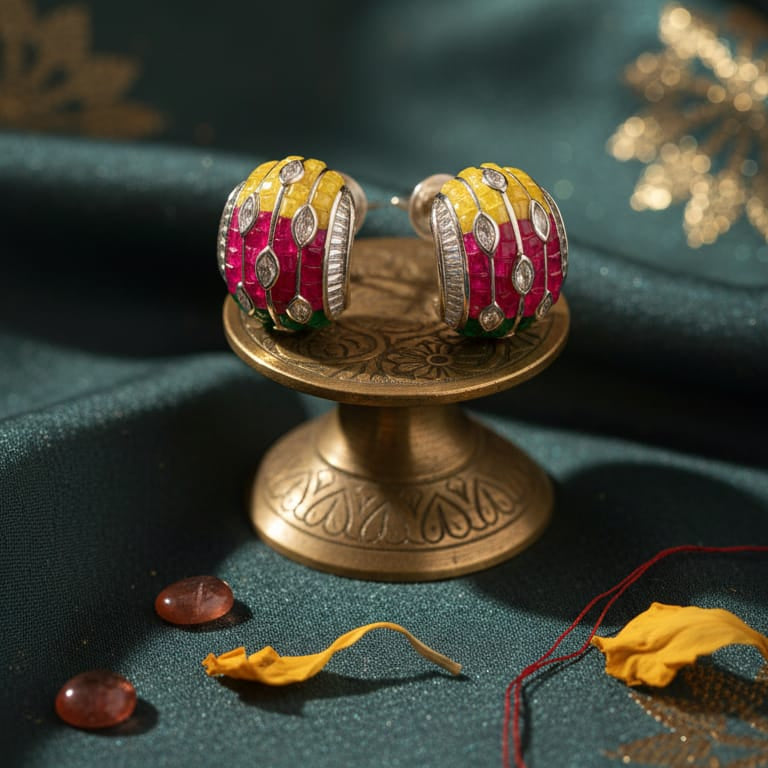 Invisible setting hoops