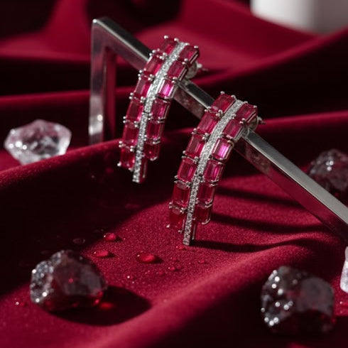 Cascading Ladder Drop Earrings