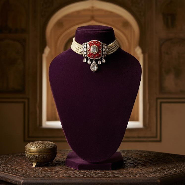 Emerald Maharani Choker