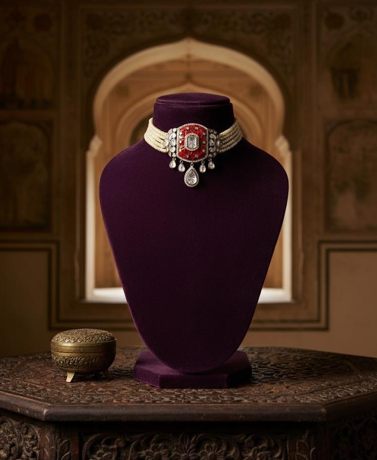 Emerald Maharani Choker