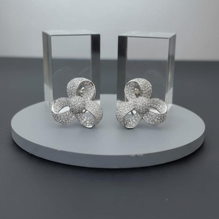 Lumière Bloom CZ Studs