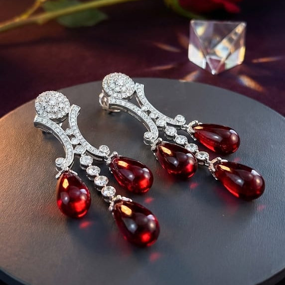 Art Deco Dangle Earrings