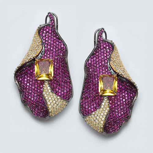 Cocktail Victorian Earring Statement Earring/Long