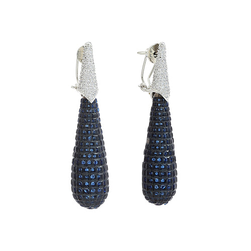 Invisible Setting Diamond Drop