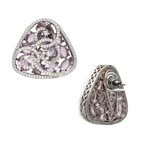 Modern Triangular Oversize Studs