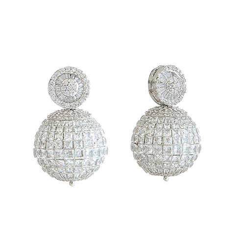 Invisible Setting Diamond and Zirconia Studs