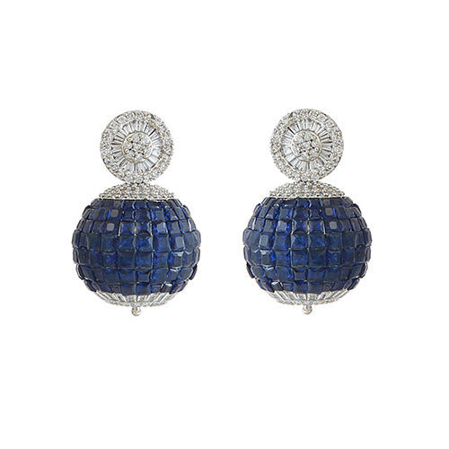 Invisible Setting Diamond and Zirconia Studs