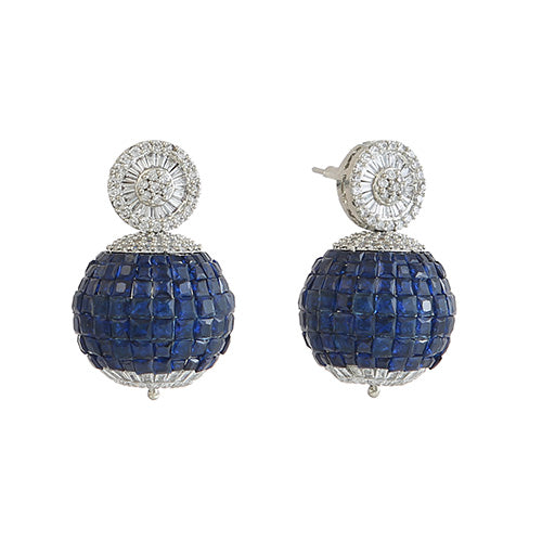 Invisible Setting Diamond and Zirconia Studs
