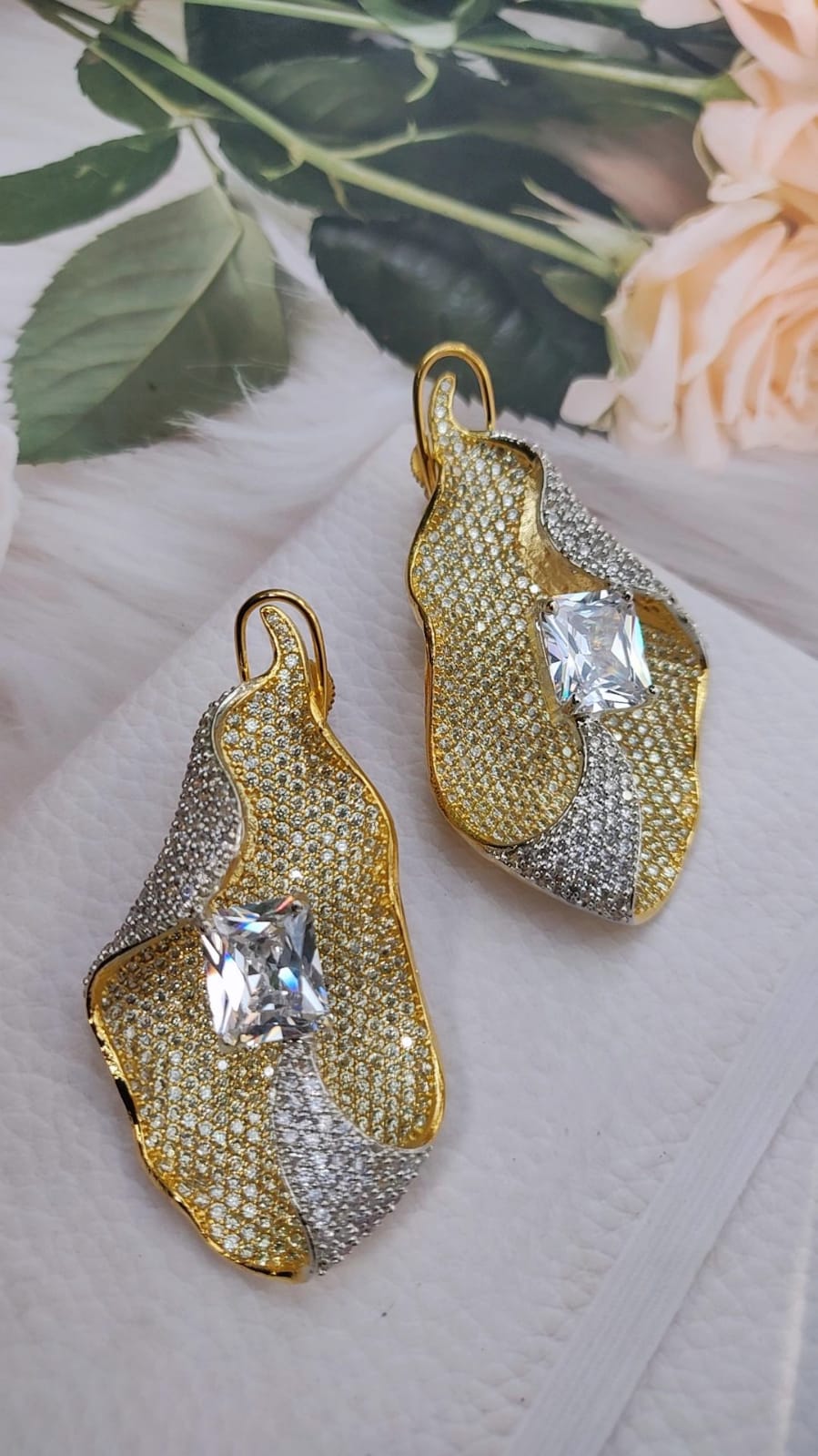 Cocktail Victorian Earring Statement Earring/Long