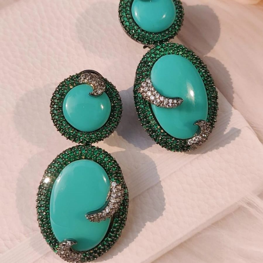 Double-Drop Earring