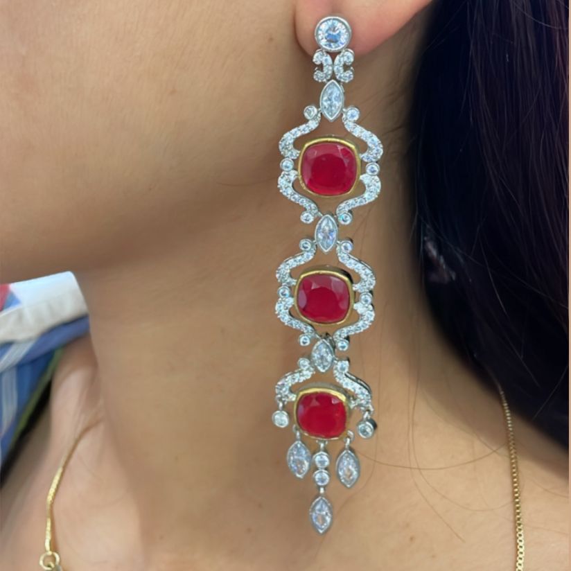 Audrey Long Delicate Earring