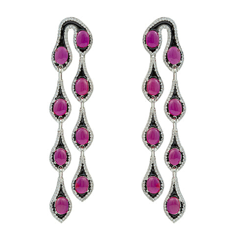 Art Deco Glam Earring Long