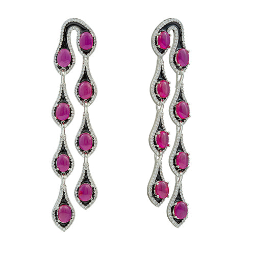 Art Deco Glam Earring Long