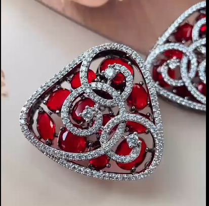 Modern Triangular Oversize Studs