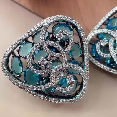 Modern Triangular Oversize Studs