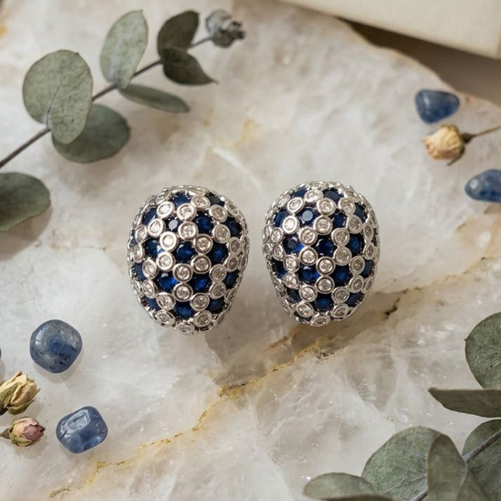 Midnight Spark Dome Studs