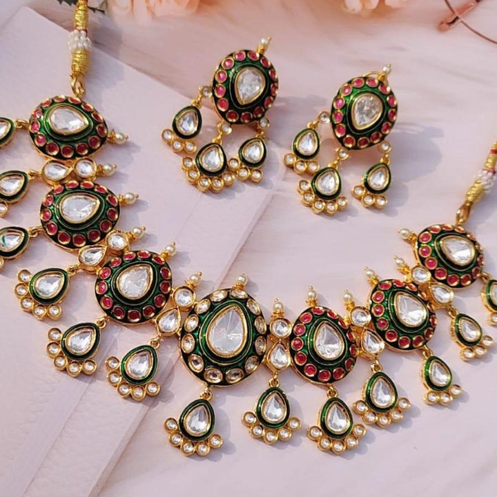 Meena necklace set