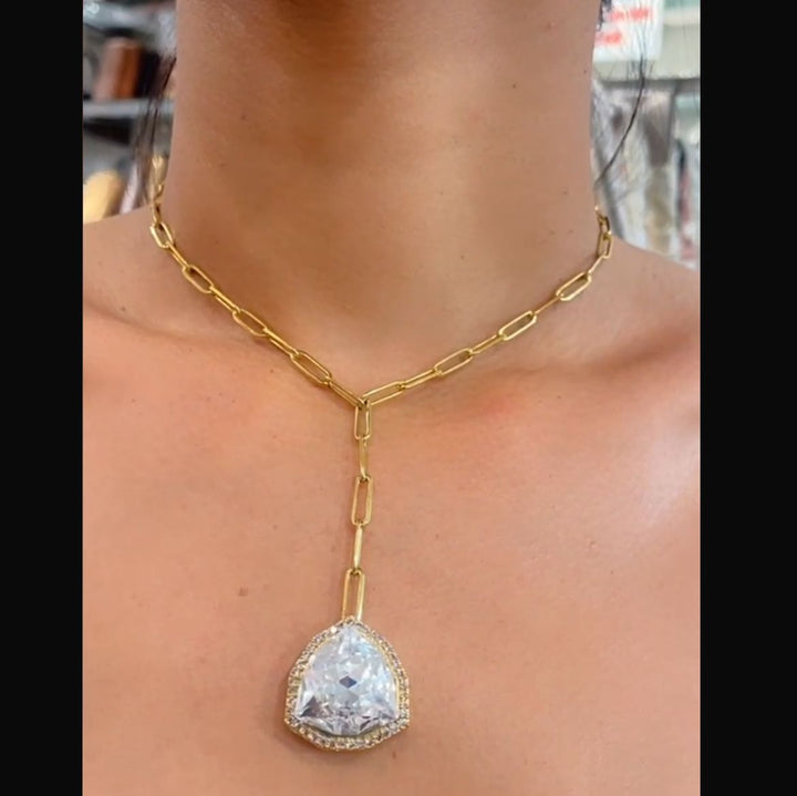 Tear drop Swarovski pendant