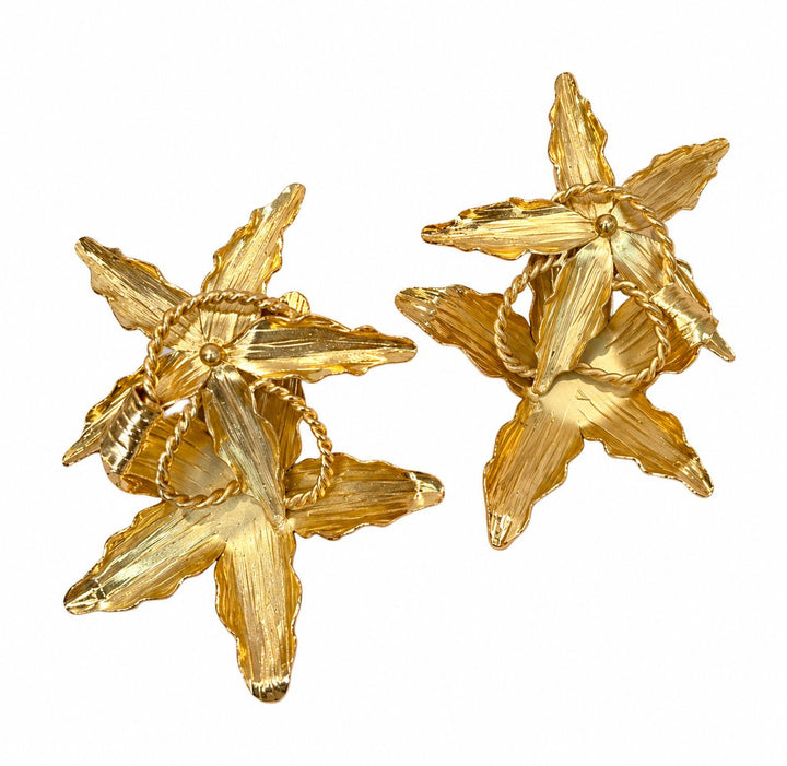 Bloom Sculpt Statement Earrings