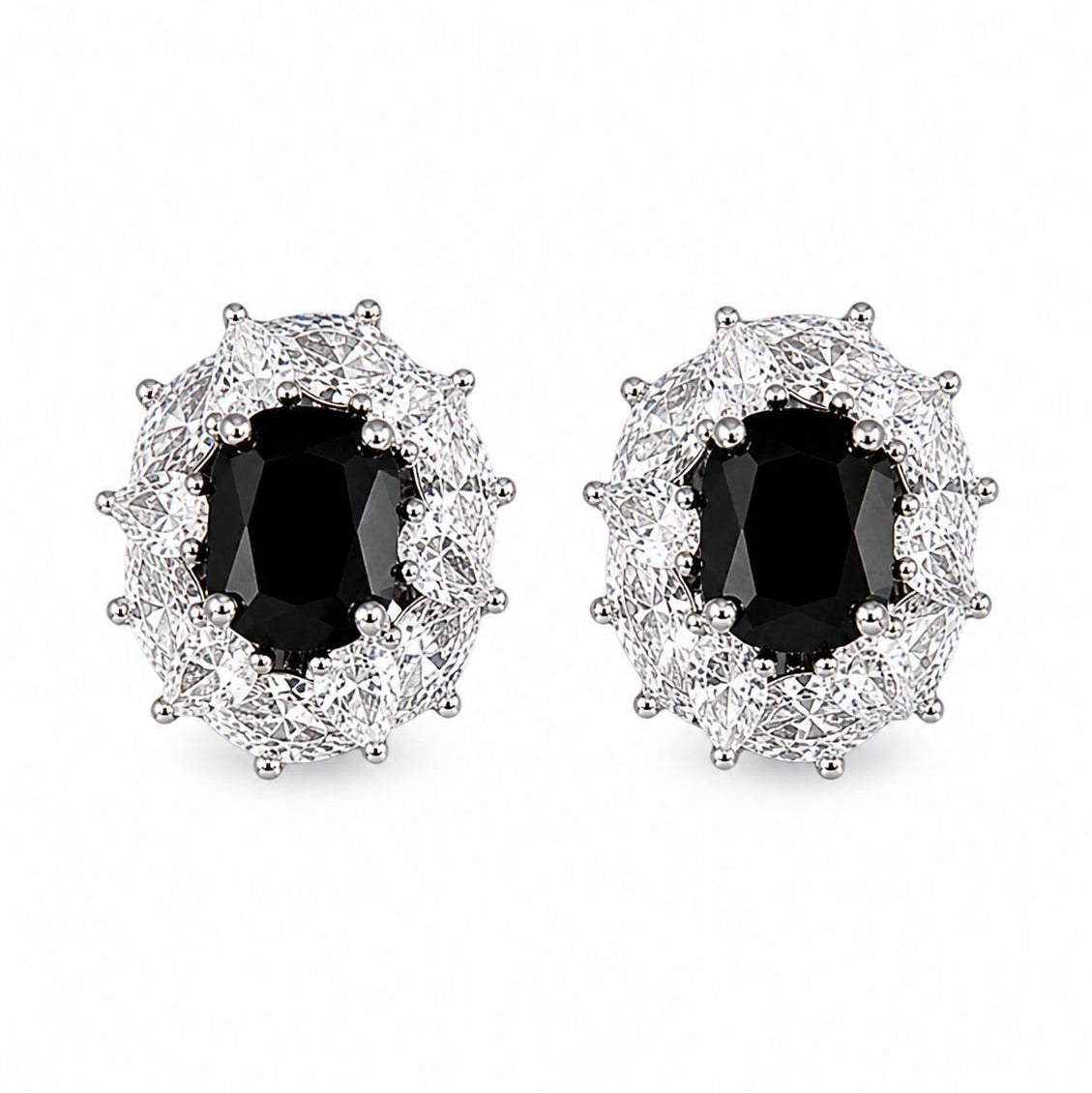 Petite Halo Studs