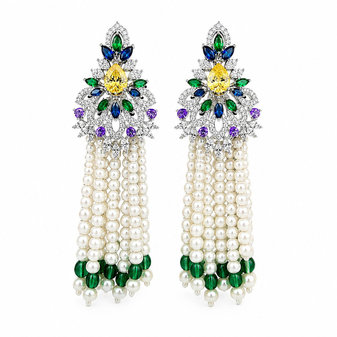 Chandelier Tassel Earrings