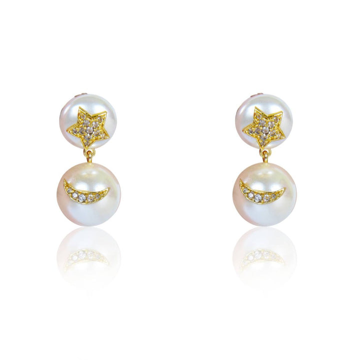 Moonlight Pearl Earrings