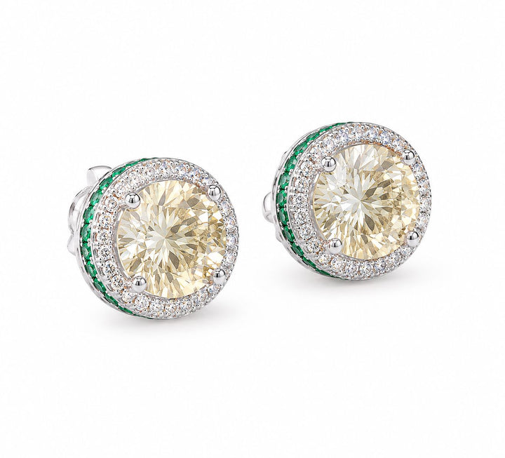 Luxury Sparkle Stud Earrings