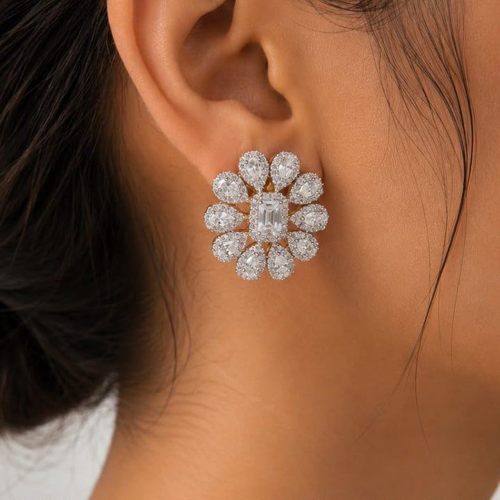 Floral Spark Studs
